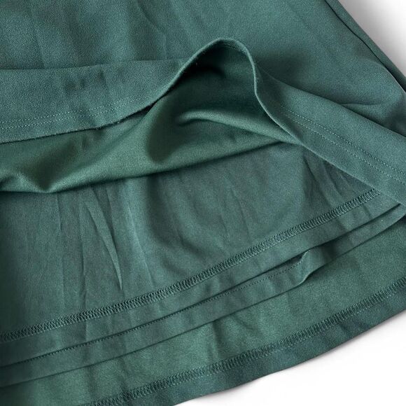 Lulus Grand Beauty Emerald Ruffled One-Shoulder Mermaid Maxi Dress Small - Picture 6 of 8